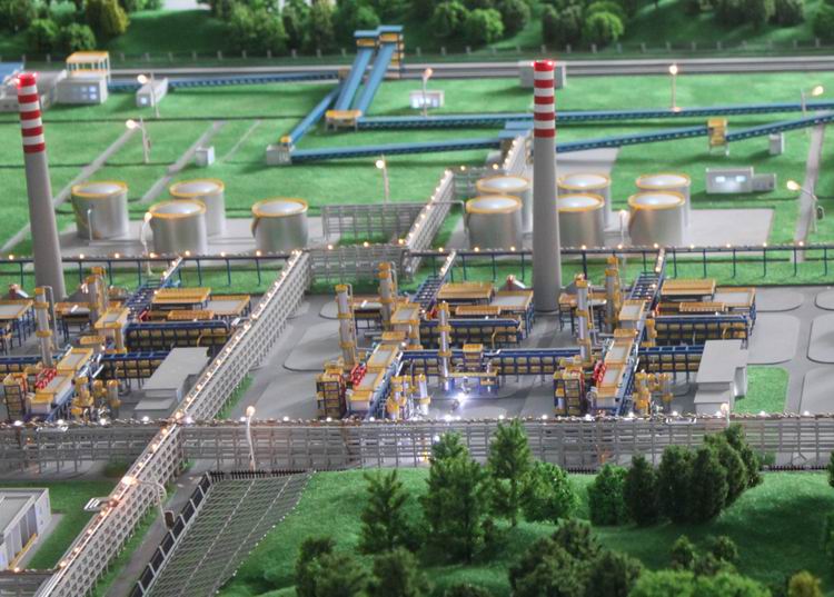 峨边石化区模型