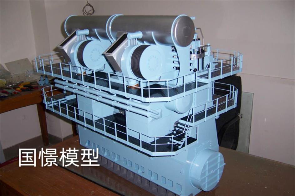 峨边飞机发动机模型